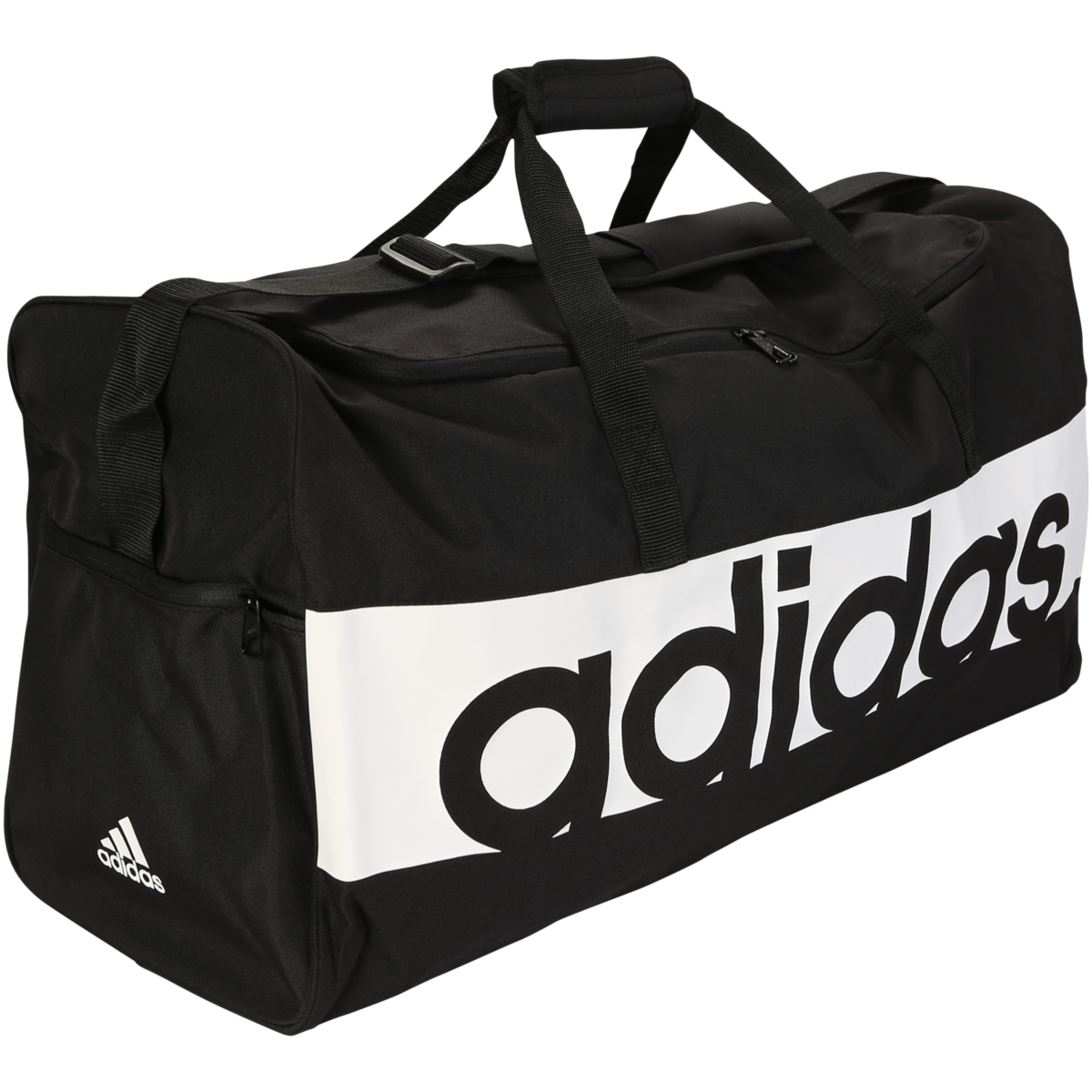 Robe Overflod interval Køb adidas Linear Performance Sportstaske L til Herre | Dame i  Black/White/White til 300 kr | SPORTMASTER