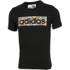 adidas-Logo T-Shirt-Blk/Khaki/Grey-2330125