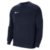 Nike-Nike Park Fleece Soccer Sweatshirt -Obsidian/White-2196913