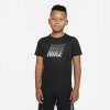 Nike-Dri-FIT T-Shirt-Black/Black/White-2239194