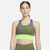 Nike-Dri-FIT Swoosh Sports-BH-Medium Olive/Lime Gl-2268606