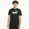 Puma-Essentials Logo T-Shirt-Puma Black-2229122