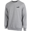 Puma-Essential Small Logo Crew Sweatshirt-Medium Gray Heather-2229130